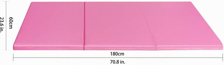 CCLIFE Turnmatte Weichbodenmatte 180x60x5cm Kinder Klappbare für Zuhause Fitnessmatte Gymnastikmatte
