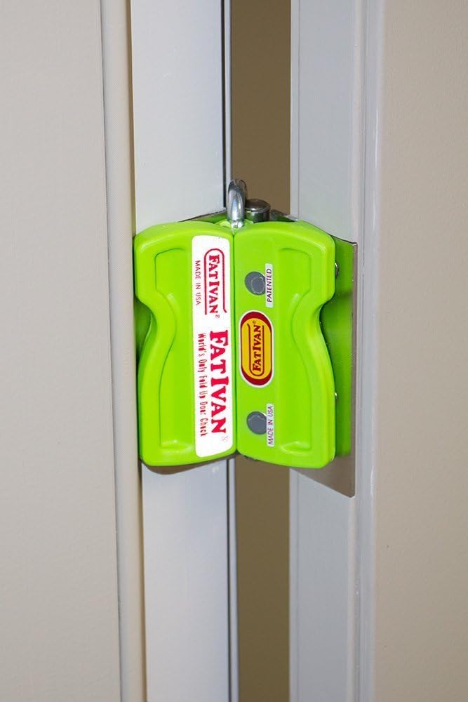 Fat Ivan Türstopper, klappbar, mit Magnet, Grün, 2 Stück Grün 2 Pack, Grün Pack of 2