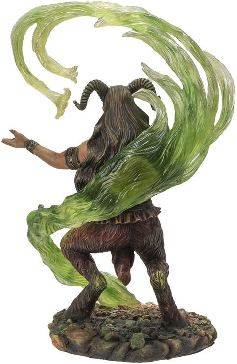 Pacific Giftware Magier Figur Element Erde - Elemental Magic by Anne Stokes | Pan Satyr Sammelfigur