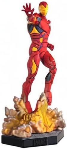 Eaglemoss MVSEN001 30600604120 Iron Man Battle Pose Figur Massstab 1:16, Bunt, único