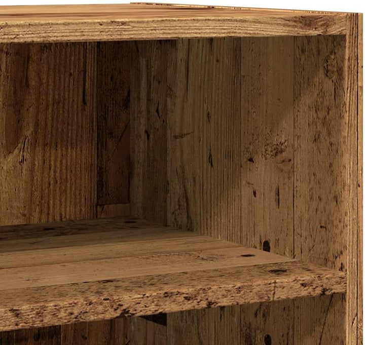 vidaXL Sideboard Altholz-Optik 57x35x75 cm Holzwerkstoff