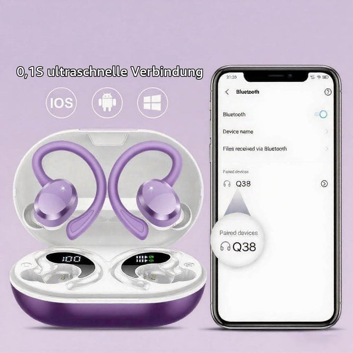 Bluetooth Kopfhörer In Ear, Kopfhörer Kabellos Bluetooth 5.4 mit 4 ENC Noise Cancelling Mic, 68 std