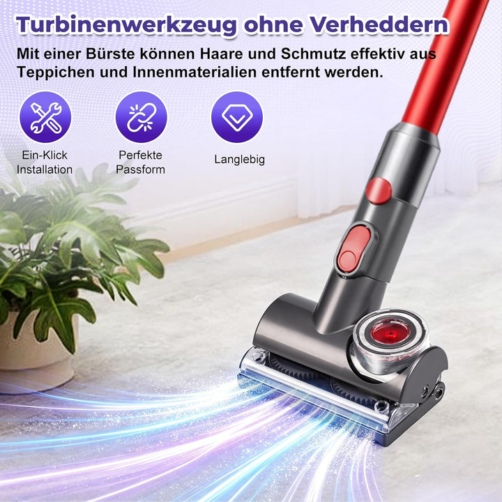 Tangle-free Mini Turbinendüse für Dyson V6 V7 V8 V10 V11 V15 SV22 DC59 DC62 DC77 UP17 Staubsauger Tu