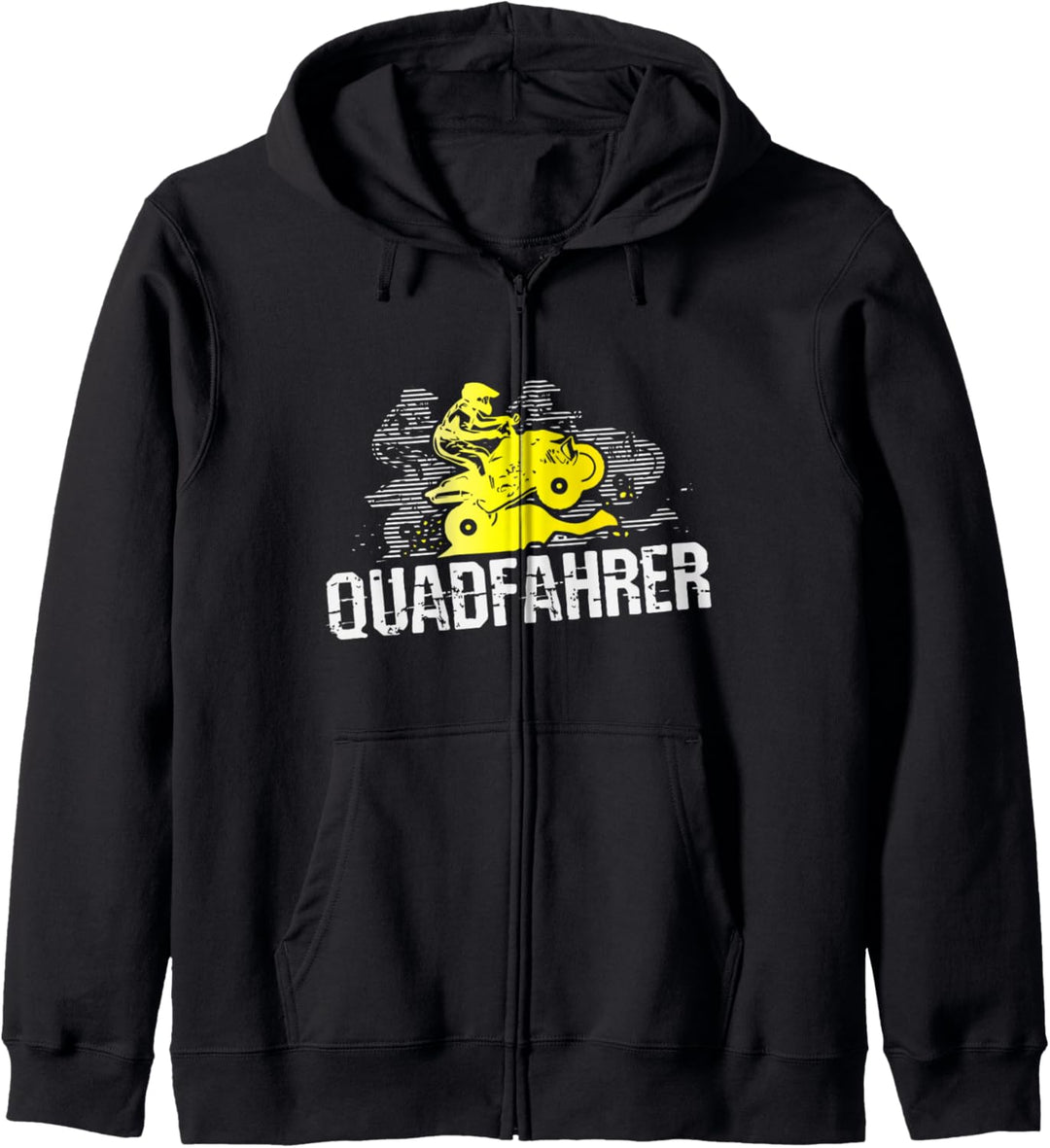 Quadfahrer Motiv, Mann, Lustiger Spruch Quad-Bike, Kinder Kapuzenjacke