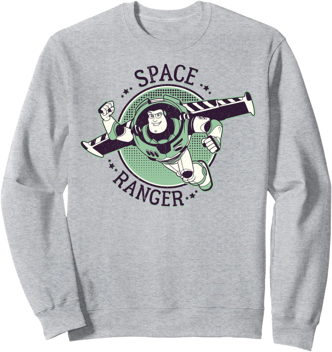 Disney Pixar Toy Story Buzz Lightyear Space Ranger Portrait Sweatshirt