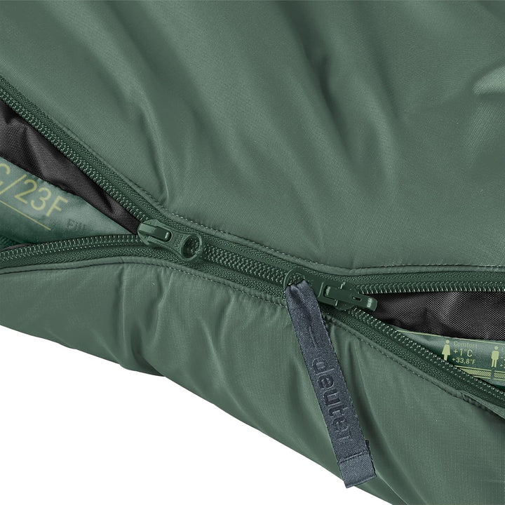 deuter Orbit -5C/23F Kunstfaserschlafsack Slim Line (Körpergrösse bis ~175 cm), Slim Line (Körpergrö