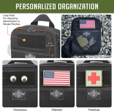 Maxpedition Beefy Pocket Organizer Tasche Einheitsgrösse Schwarz, Einheitsgrösse Schwarz