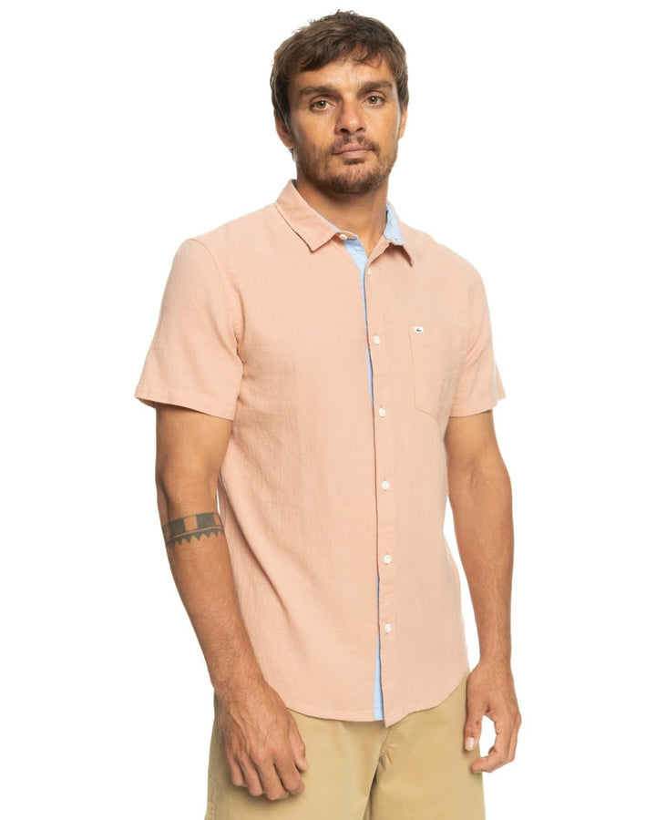 Quiksilver Herren Time Box Bluse (1er Pack), XS Cafe Creme