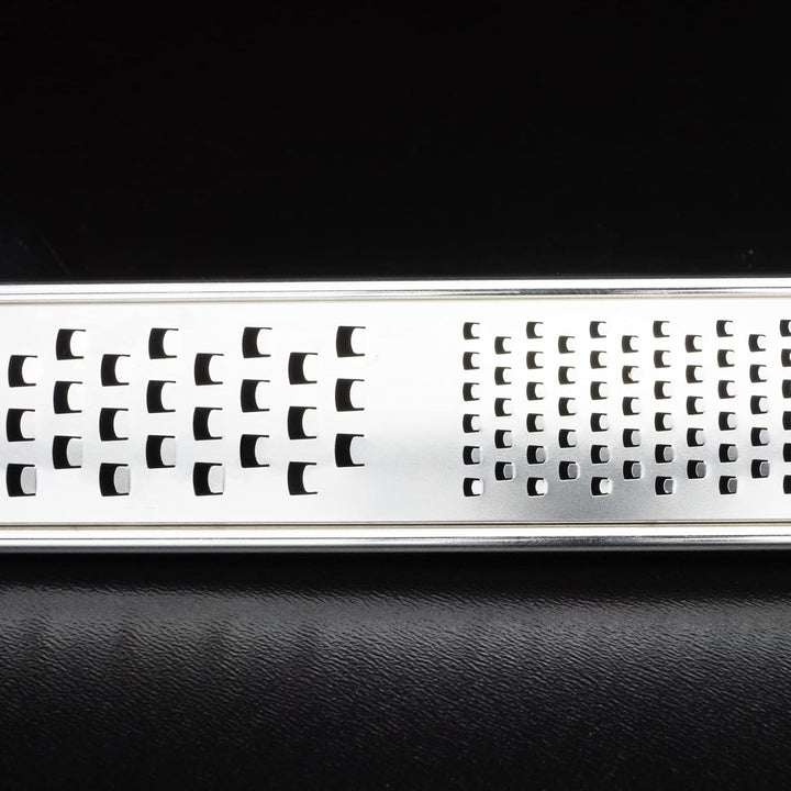 Lurch RazorTech RT40 Reibe Duo fein & mittel, Edelstahl, 35 x 10 x 3.3 cm Duo-Reibe schmal, Duo-Reib