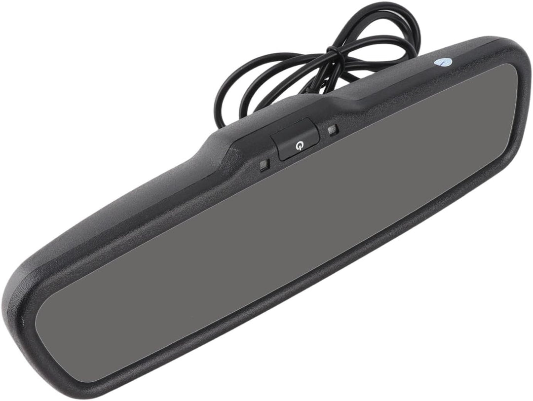 Rückspiegel-Monitor, 4,3 Zoll Auto Rückspiegel Auto Abblendmonitor mit Halterung Spiegel Dash Cam sc
