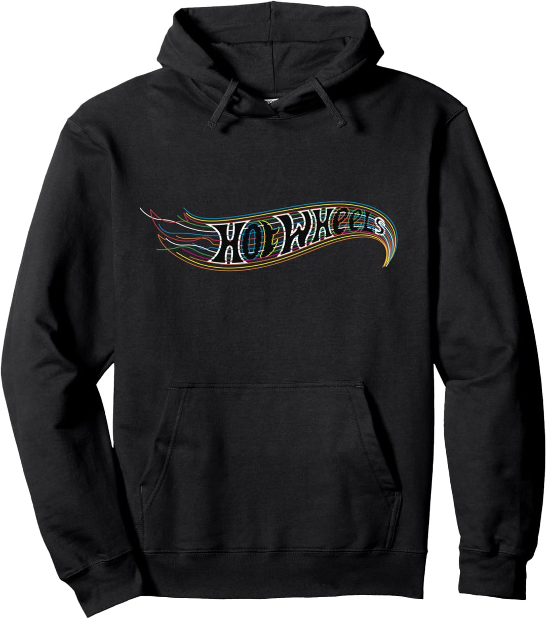 Hot Wheels Logo mit Skizze und Farben Pullover Hoodie