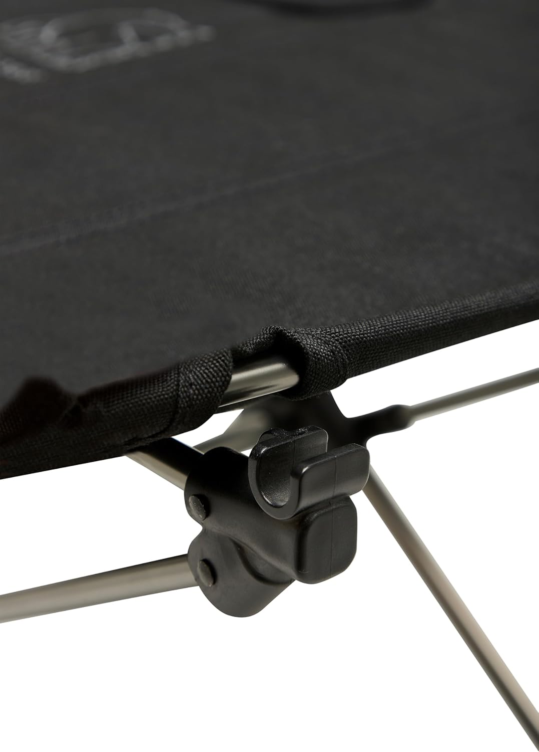Nordisk Campingtisch Rolltisch Risskov Falttisch Klapptisch Leicht Alu 58x39 cm Schwarz, Schwarz