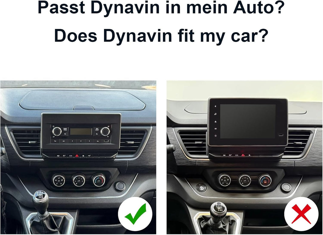 DYNAVIN Android Autoradio Navi für Renault Trafic Kangoo ab 2021, 10,1 Zoll Radio mit Wireless Carpl