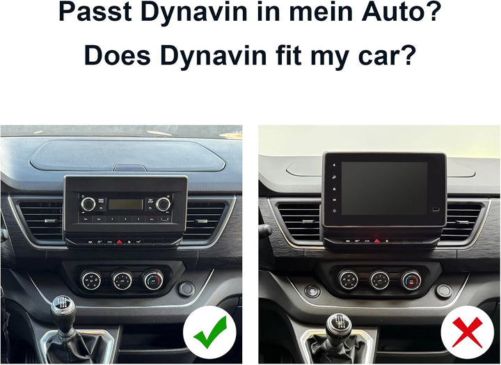 DYNAVIN Android Autoradio Navi für Renault Trafic Kangoo ab 2021, 10,1 Zoll Radio mit Wireless Carpl
