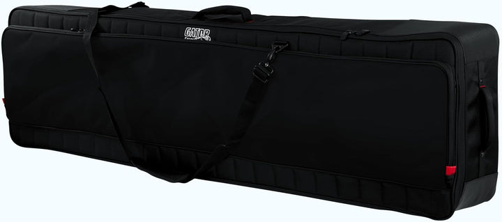Gator Cases Keyboard Softcase für extra Lange 88-Tasten Keyboards, ultradick gepolstert, Stabiler Tr