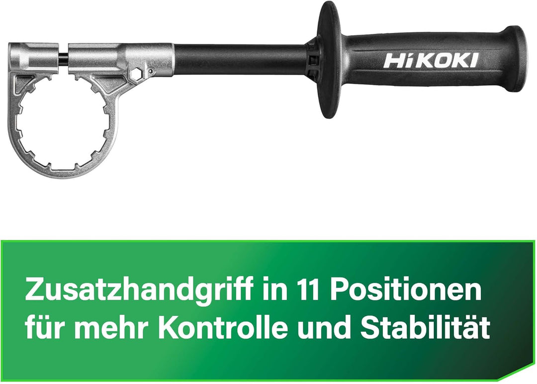 HiKOKI Akku Bohrschrauber DS18DC (18V, Li-Ion, Leerlaufdrehzahl 0-2000 u/min, Max. Festdrehmoment 14