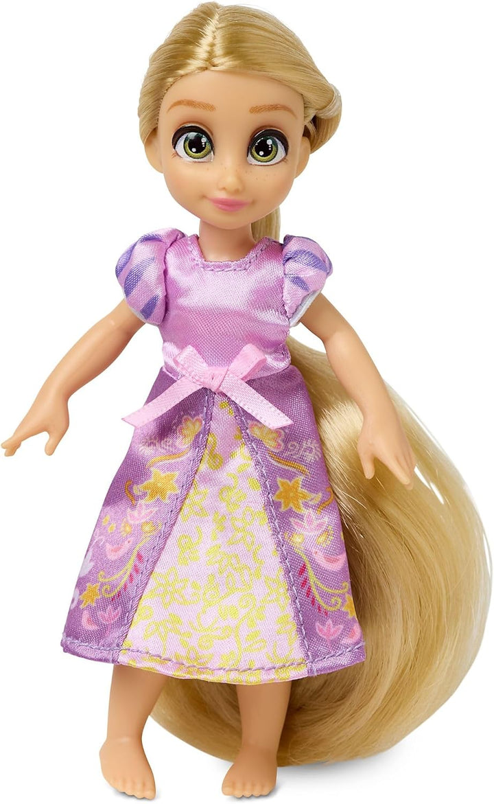 Disney Store Offizielles Rapunzel Minipuppen-Spielset, Rapunzel – Neu verföhnt, Once Upon a Story Ko