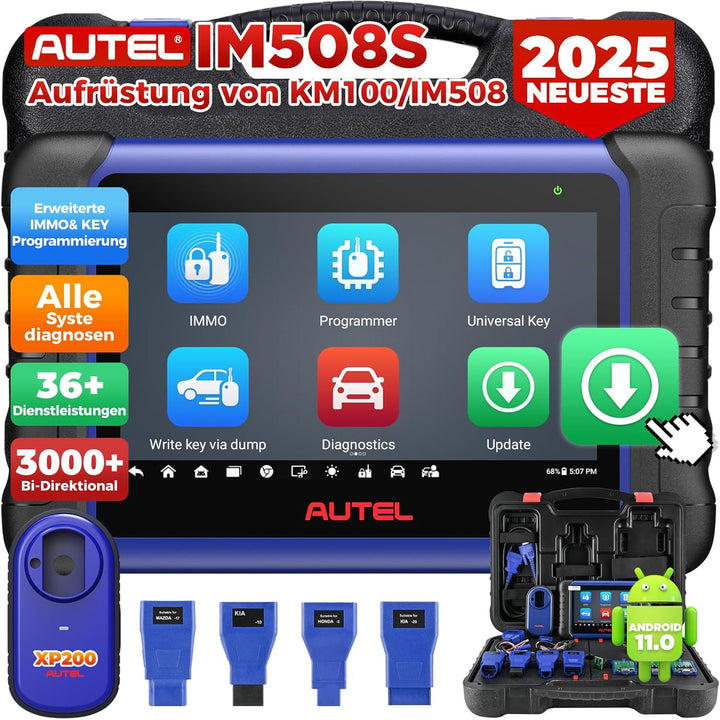 Autel MaxiIM IM508 Scanner [2 Jahres Update] Schlüssel Programmierwerkzeug mit XP200 Programmierer,