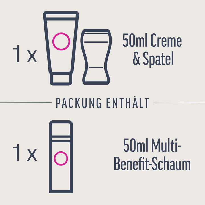 Veet Expert/Men Intim-Haarentferungs-Set für Sie und Ihn - Enthaarungscreme für den Intimbereich - i