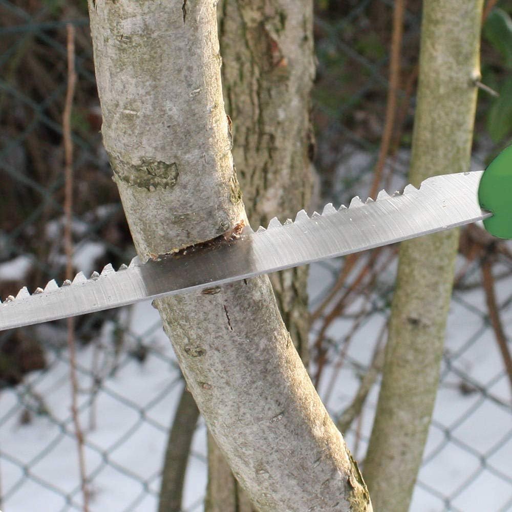 Gardi Rex Klappsäge - Handsäge - Astsäge Klappbar - Outdoor Säge für Grünes und Trockenes Holz - Bau