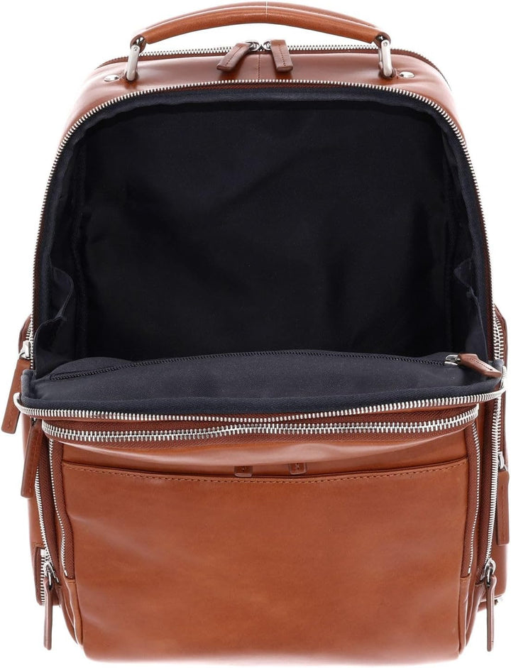 Leonhard Heyden Cambridge - Rucksack 15.6" 42 cm cognac