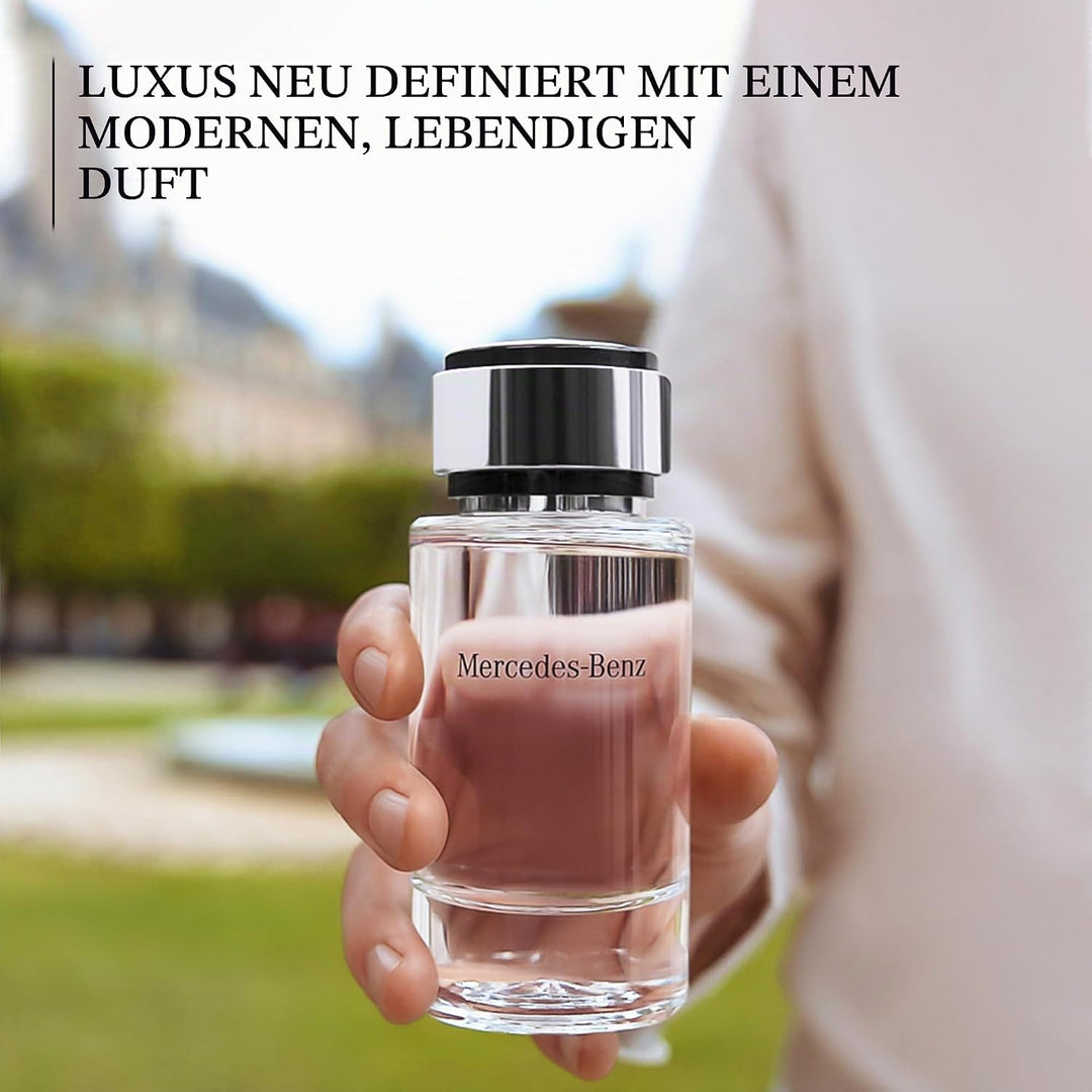 Mercedes-Benz For Men Eau de Toilette Natural Spray 120 ml Holz 120 ml (1er Pack), Holz 120 ml (1er
