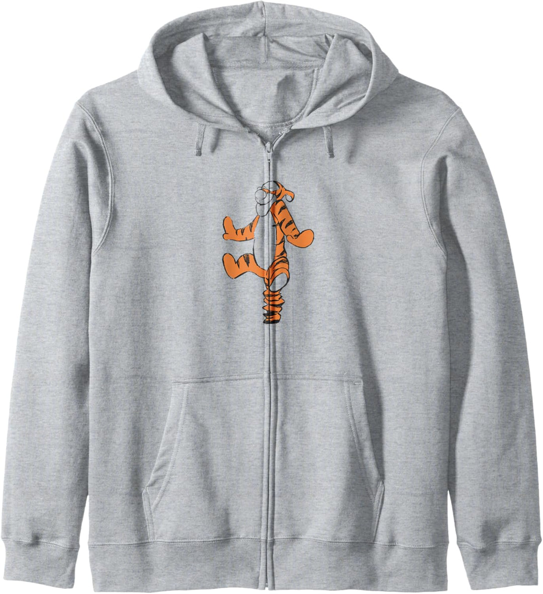 Disney Winnie The Pooh Tigger Transparent Arms Out Bounce Kapuzenjacke