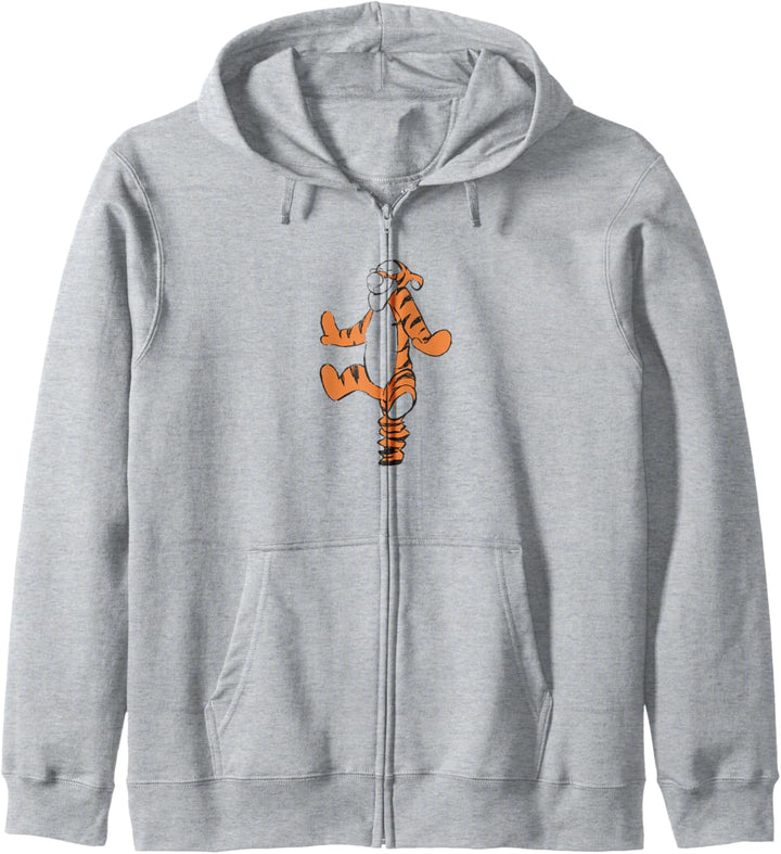 Disney Winnie The Pooh Tigger Transparent Arms Out Bounce Kapuzenjacke