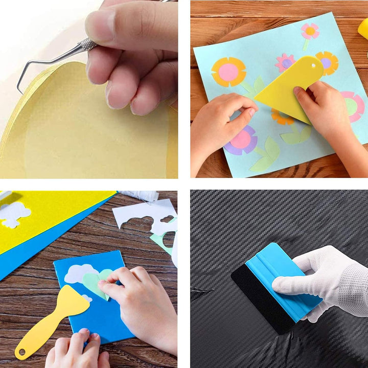 X SIM FITNESSX 39 Stück Plotter Zubehör, Skalpell Carving Craft Messer, Vinyl Jäten Werkzeuge DIY Ba