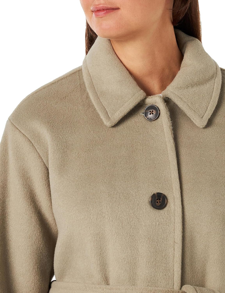 VERO MODA Damen Vmtribeca Long Duster Coat Boos Mantel, Laurel Oak/Detail:SOLID