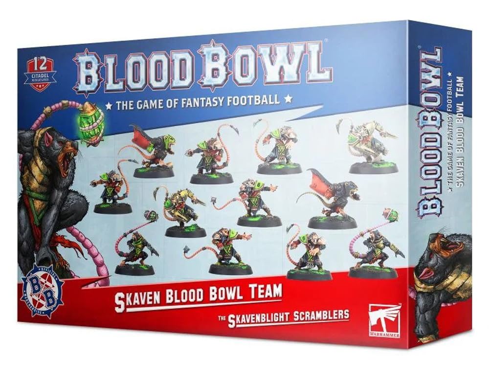 Games Workshop Blood Bowl - Zweite Staffel: Skaven Team