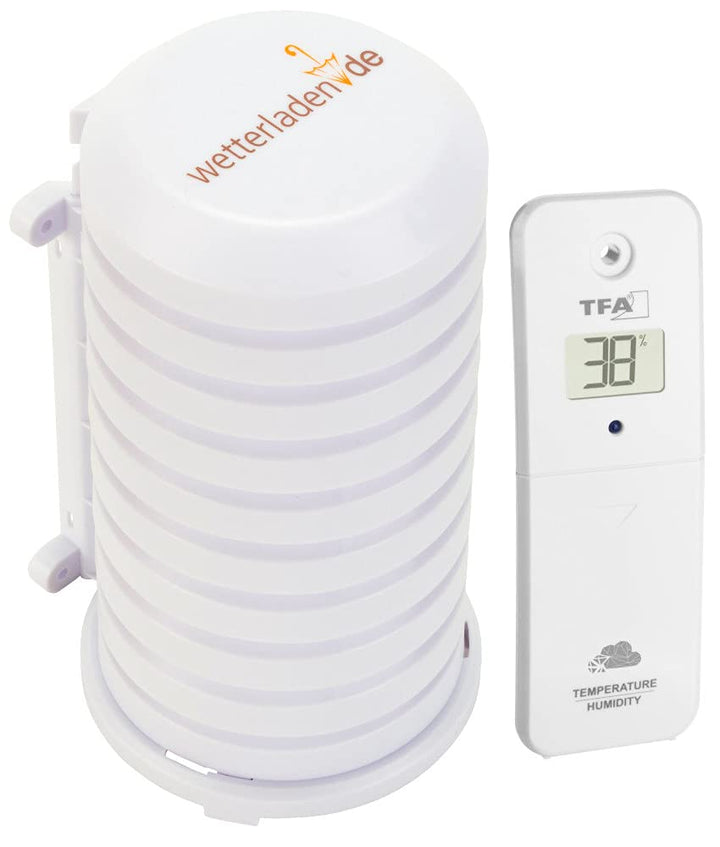 TFA 30.3800.02 Thermo-Hygrosender für View Geräte Breeze Meteo Show (weiss mit JM Schutzgehäuse), we