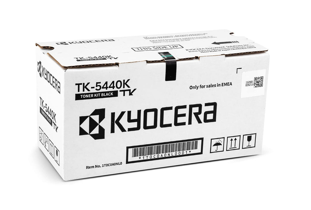 Kyocera TK-5440K Schwarz. Original Toner-Kartusche. Kompatibel für PA2100cx, PA2100cwx, MA2100cfx un