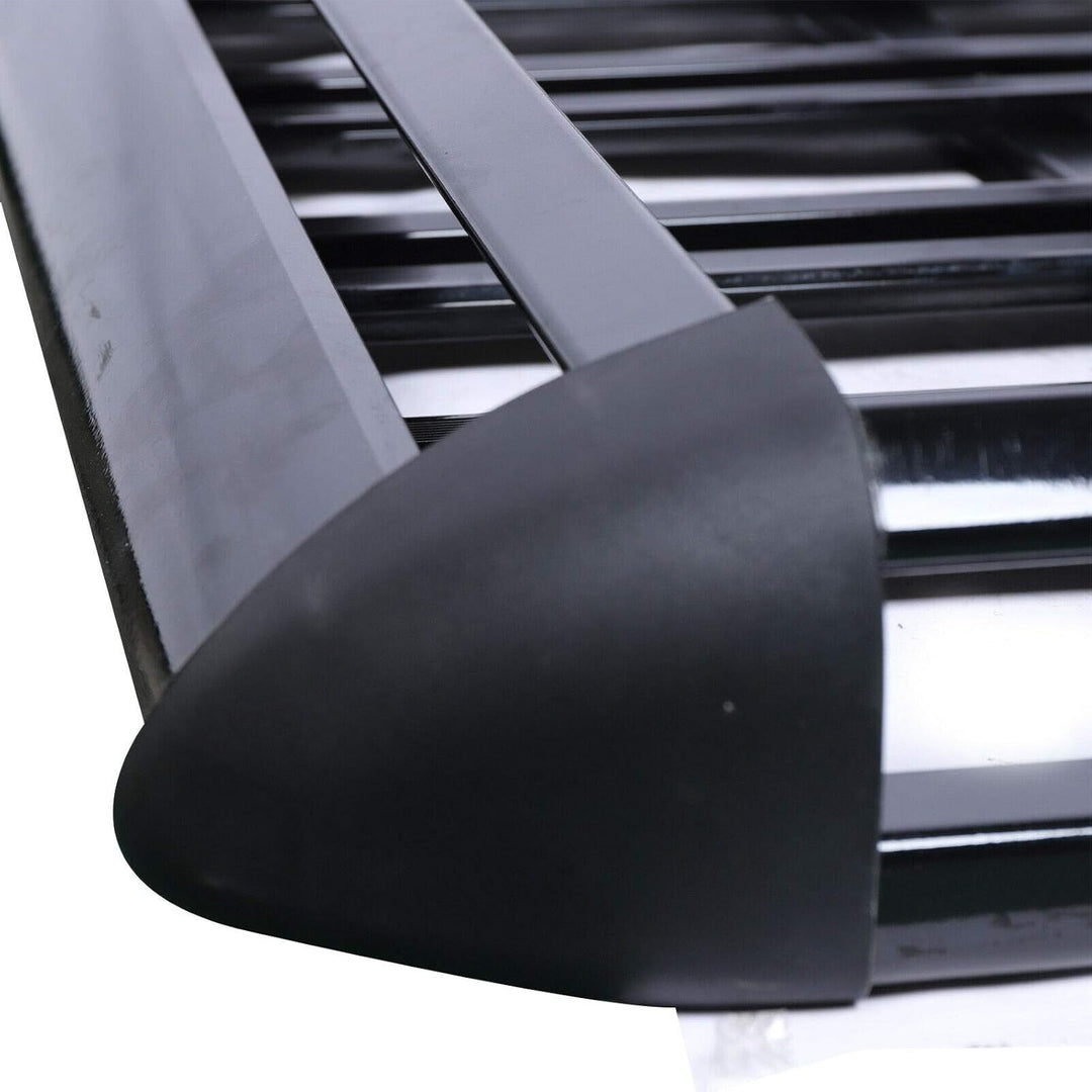 Dachgepäckträger, Aluminium Dachgepäckträger Gross Schwarz Auto Dachkorb Leichtes Dachträger 127 X 9