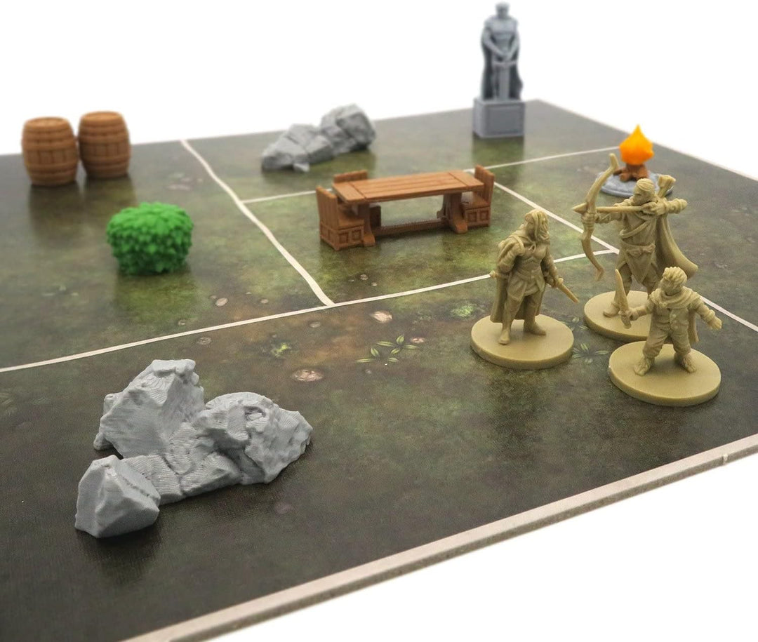 BGExpansions Grundstücke für Herr der Ringe: Reisen auf der Mittelerde - 42 Stück, LOTR001