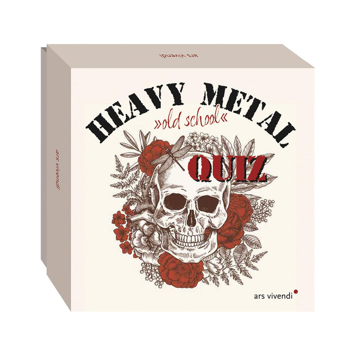 Heavy Metal-Quiz – 66 Quizkarten über Bands, Songs &amp; Metal-Geschichte | Musik-Quizspiel mit Anleitun