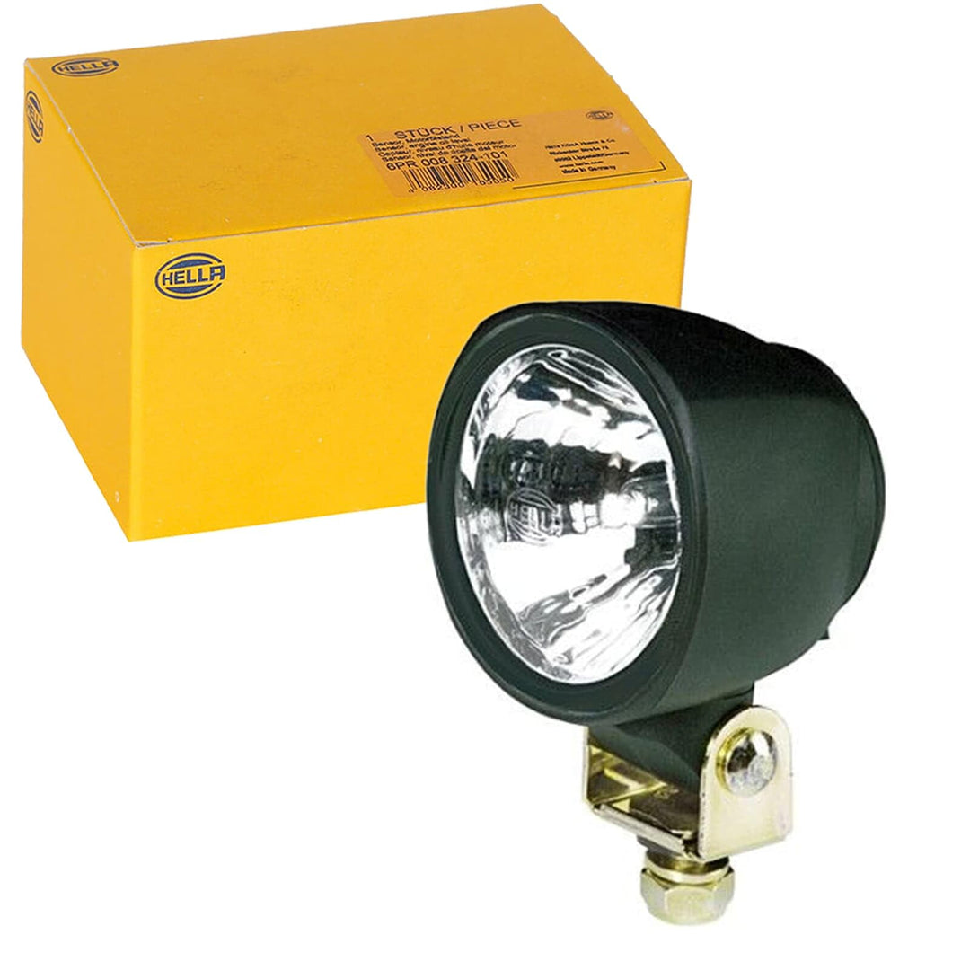 HELLA - Halogen-Arbeitsscheinwerfer - Modul 70 - 12V - geschraubt/Anbau - hängend/schwenkbarer Monta