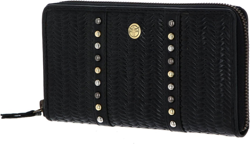 Chiemsee Geldbörse Echt Leder schwarz Damen - 020645 Black, Black