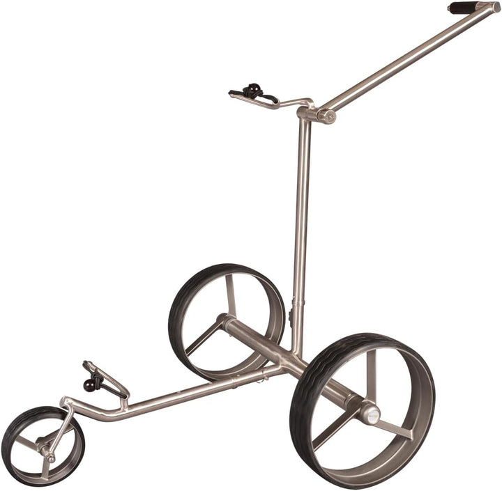 Parccurate Kolibri Edelstahl Lithium Elektrotrolley Golfcaddy, mit Falt-/Zerlege-Design, Basismodell