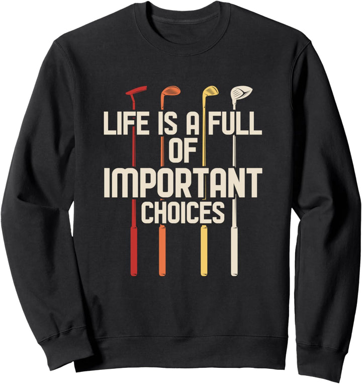 Golf - Golfspieler Golfplatz Golfer Sweatshirt