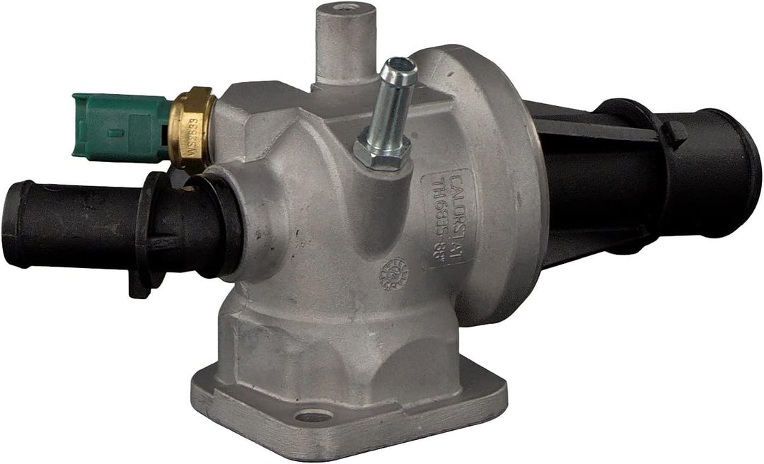 febi bilstein 32646 Thermostat mit Gehäuse, Dichtung und Temperaturschalter , 1 Stück