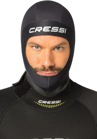 Cressi Hood Man - Neopren 5mm Kopfhaube Herren S/2, S/2