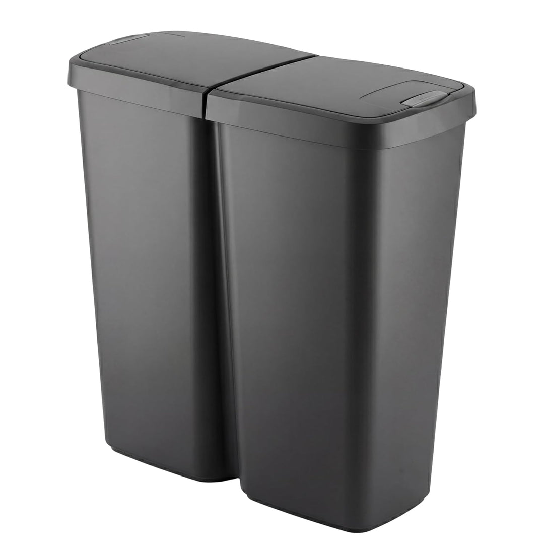 BigDean Duo Bin Mülleimer 2x25 Liter Made in Europe