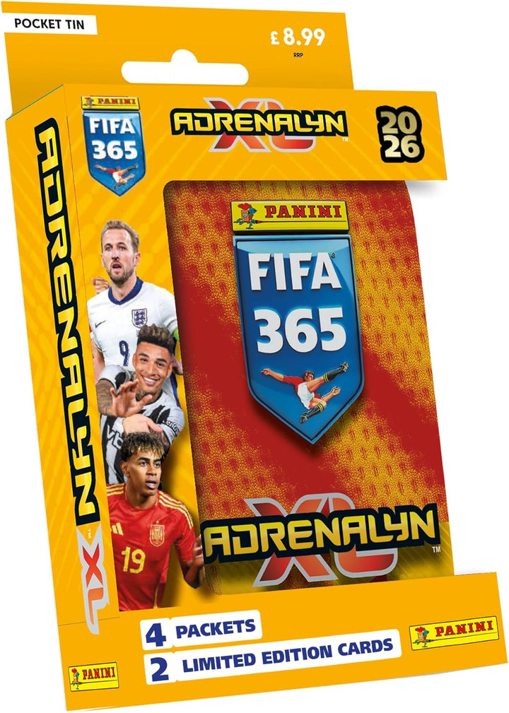 Panini FIFA 365 Adrenalyn XL Sammelkarten - Pocket Tin Taschendose, Taschendose