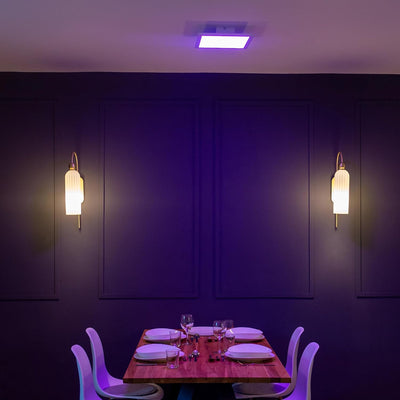 LEDVANCE Smarte LED Panel Leuchte mit WiFi Technologie für Innen, Lichtfarbe änderbar (3000-6500K),