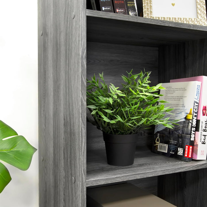 Iris Ohyama, Schrank, 4 Büroregale, Bücherregal, stabil, grosse Kapazität, multifunktional, massiv,