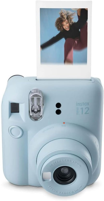 Fujifilm Instax Mini 12 Sofortbildkamera, mit 20 Filmen, Pastellblau