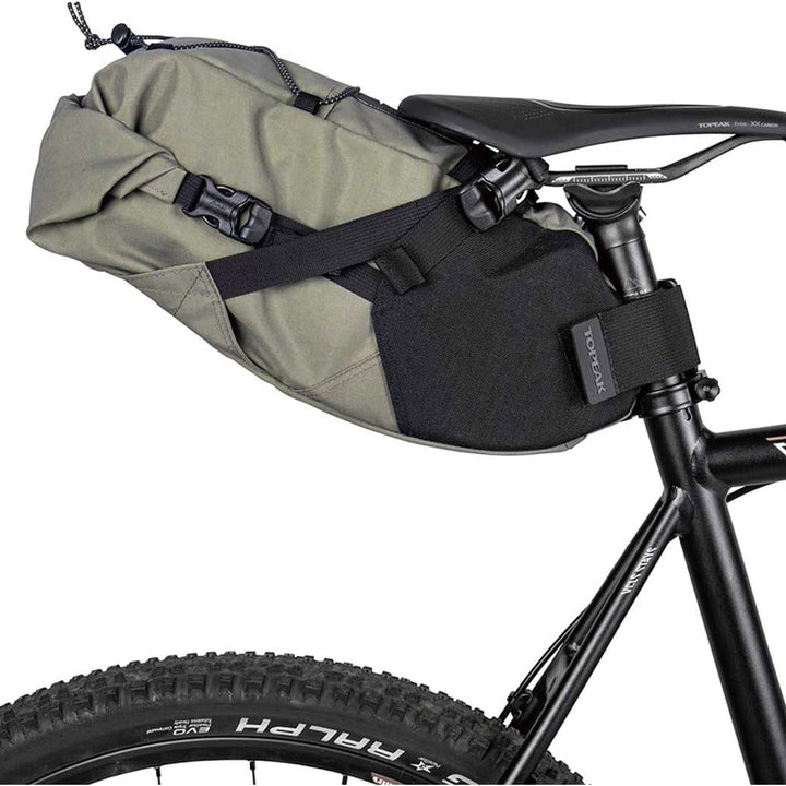 TOPEAK Sattelstütze Fahrradtasche Backloader 10L 6 Liter Grün, 6 Liter Grün