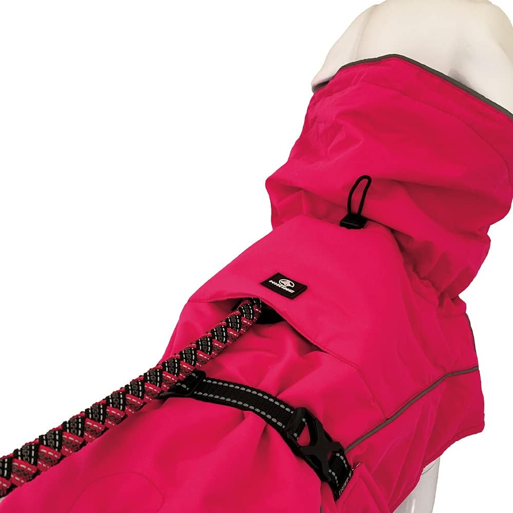 Croci Hiking Hundemantel, wasserdicht, für Hunde, Makalu, wärmeregulierendes Futter, Rosa (Fuchsie),