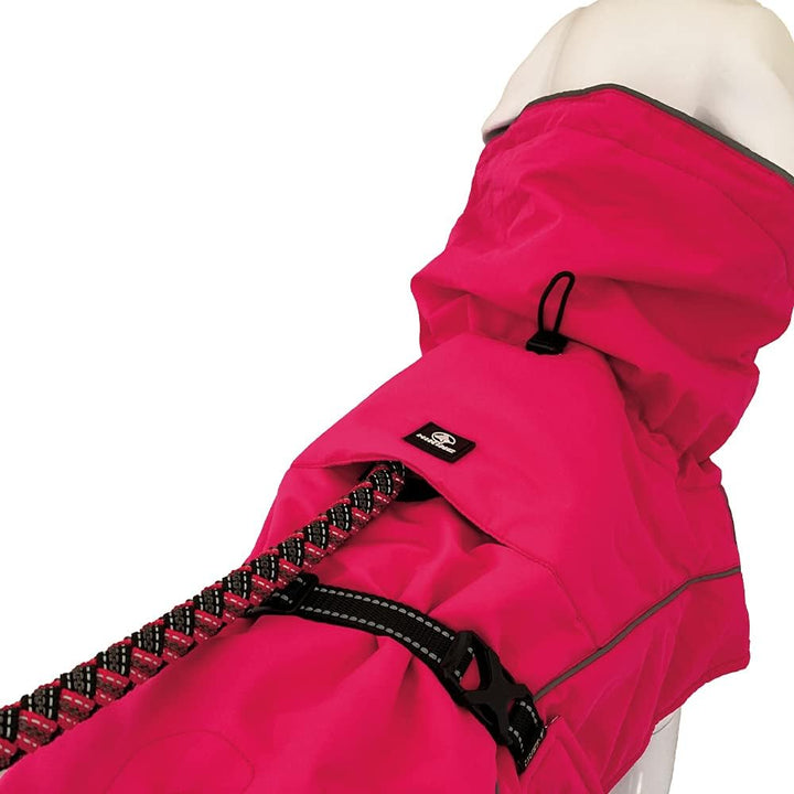Croci Hiking Hundemantel, wasserdicht, für Hunde, Makalu, wärmeregulierendes Futter, Rosa (Fuchsie),